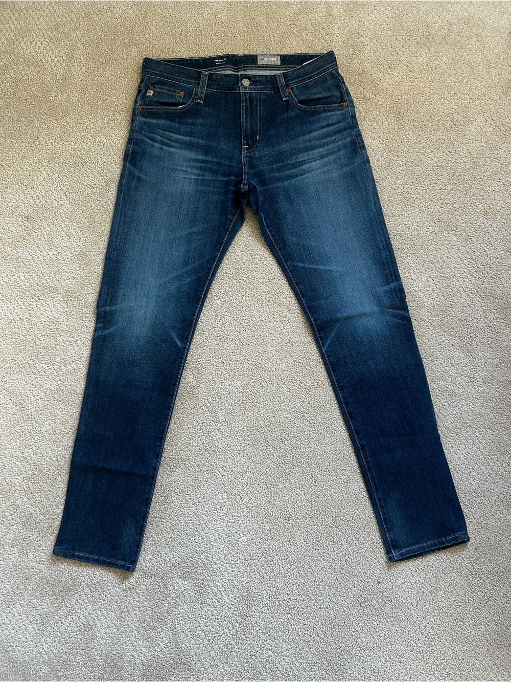 Denim 360 Men's Dark Indigo Skinny Jeans